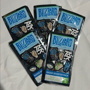 Blizzard Blind Velcro Badge Booster Pack Series 5